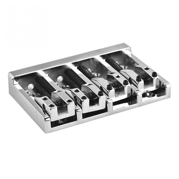84mm Metal Electric Bass Bridge Fixed For 4 String Bass Guitar Parts Accessories